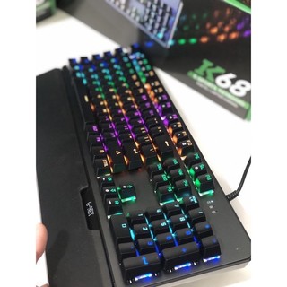 Bàn Phím Cơ G-Net K68 (Blue Switch) - Led Rainbow