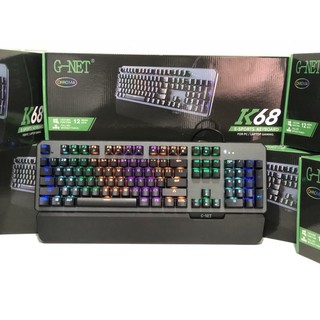 Bàn Phím Cơ G-Net K68 (Blue Switch) - Led Rainbow