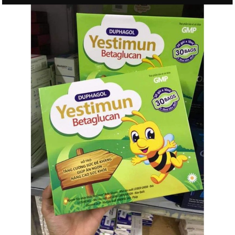 Duphagol Yestimun Betaglucan giúp ăn ngon, nâng cao sức khoẻ