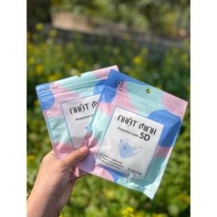 KHẨU TRANG 5D MASK NHẬT MINH THÙNG 200 CHIẾC 3 LỚP KHÁNG KHUẨN.