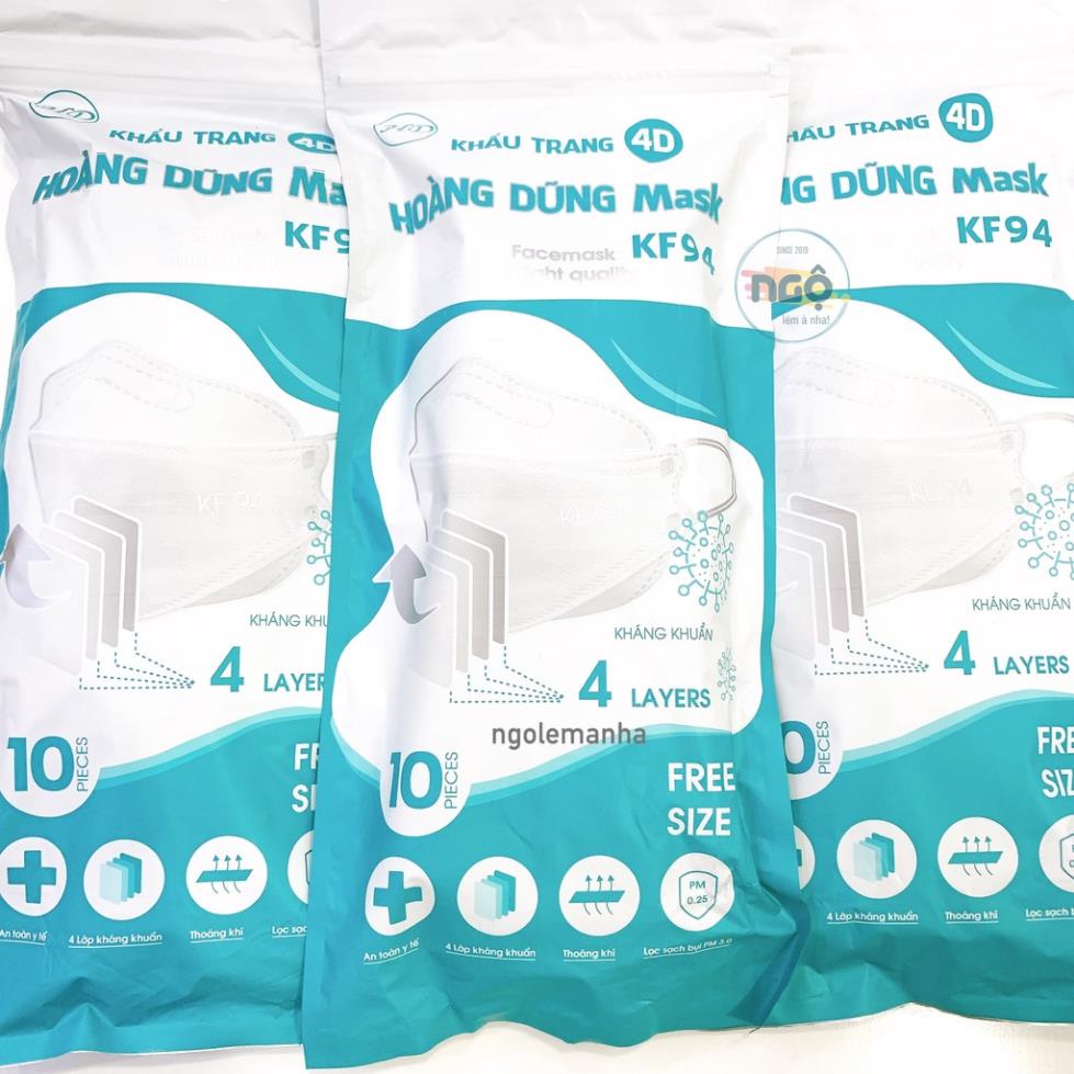 THÙNG KHẨU TRANG 4D KF 94 HOÀNG DŨNG HÀNG NỘI ĐỊA