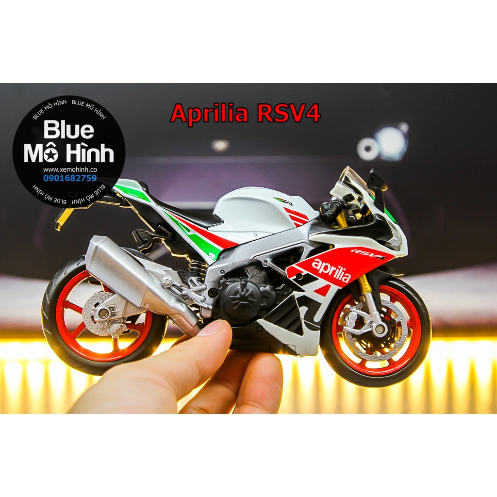 Tổng hợp mô hình xe mô tô Yamaha R1 Honda Suzuki Ducati BMW tỉ lệ 1:12