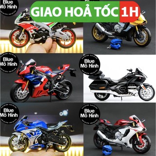 Tổng hợp mô hình xe mô tô Yamaha R1 Honda Suzuki Ducati BMW tỉ lệ 1:12