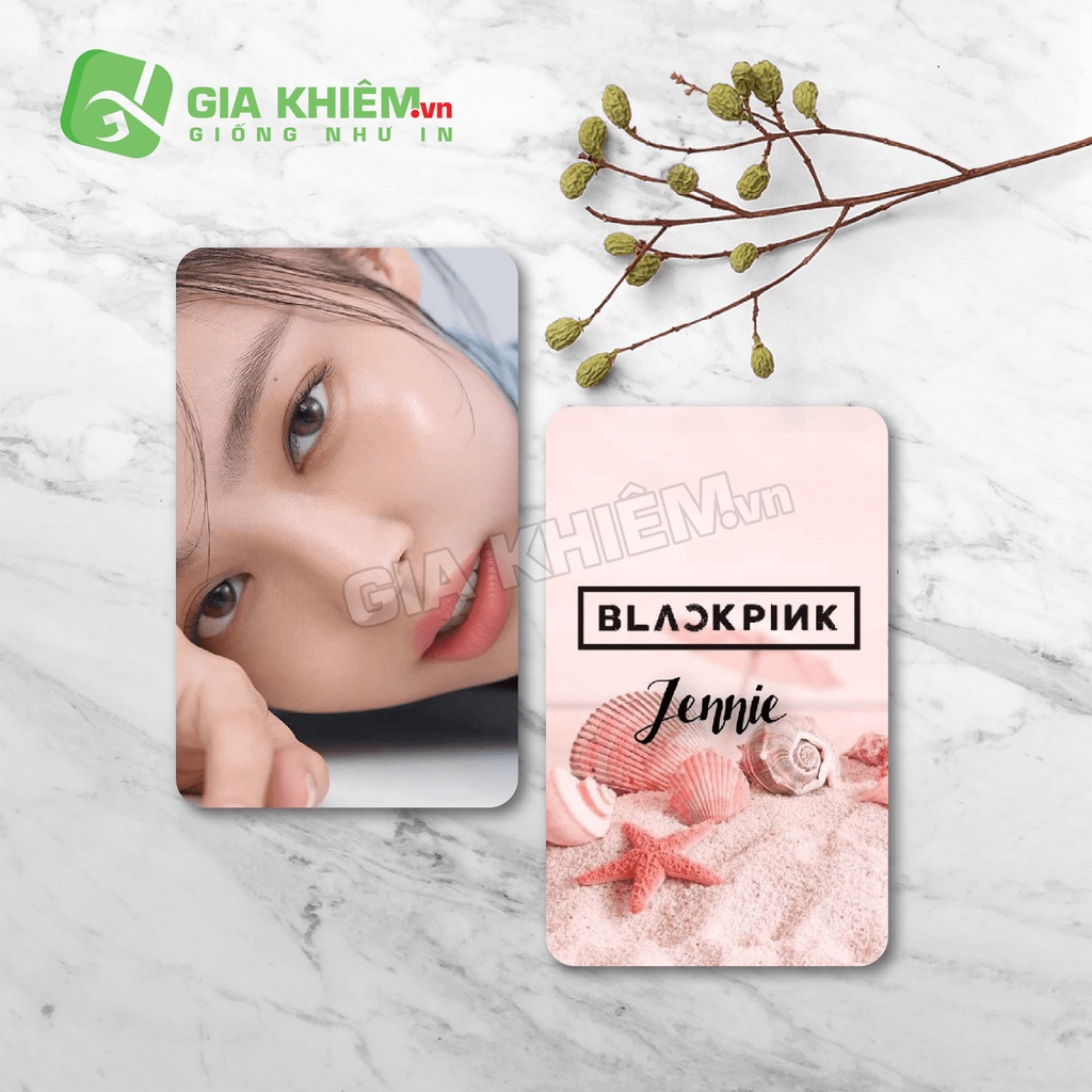Card bo góc giấy BLACKPINK