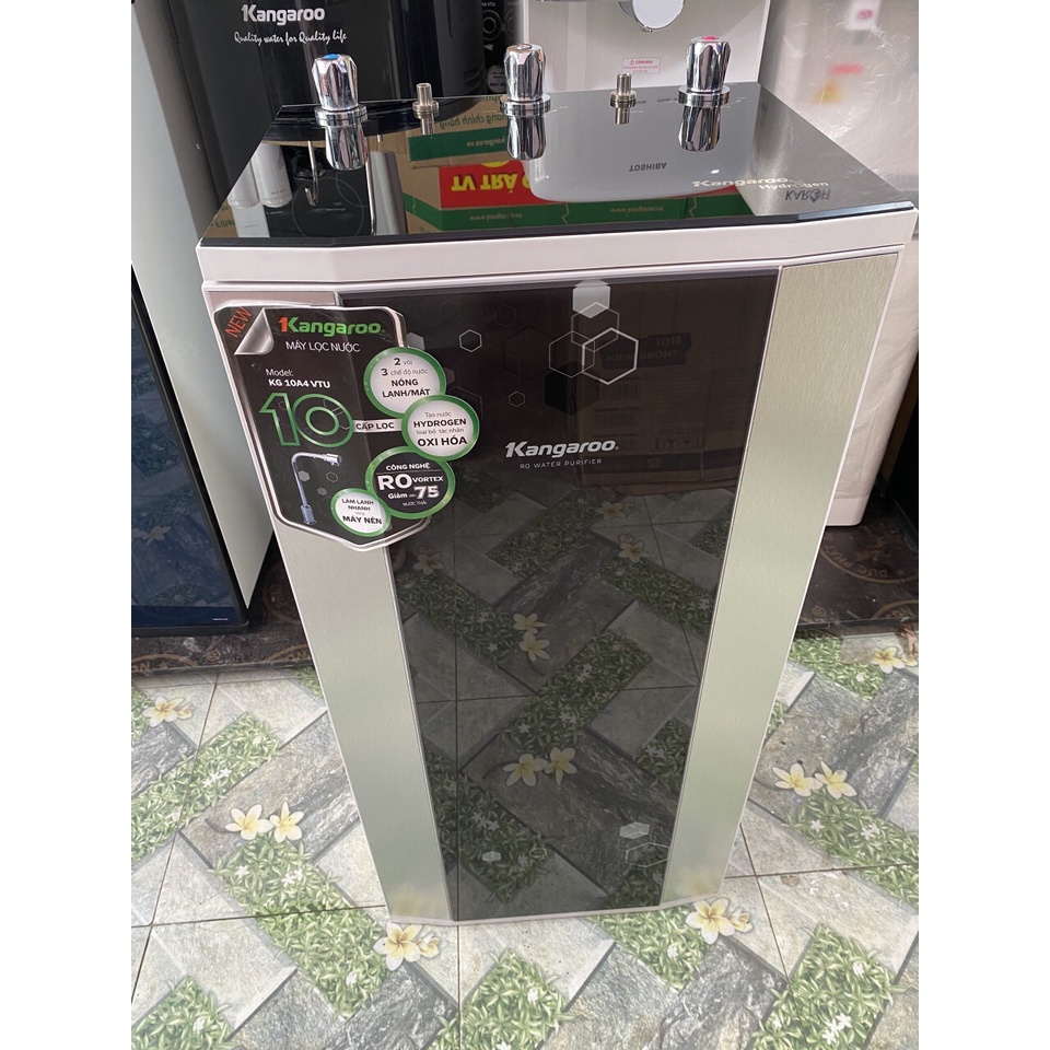 Máy lọc nước RO nóng nguội lạnh Hydrogen Kangaroo KG10A4VTU 10 lõi, Bảo hành 12 tháng - Smarthome97.vn