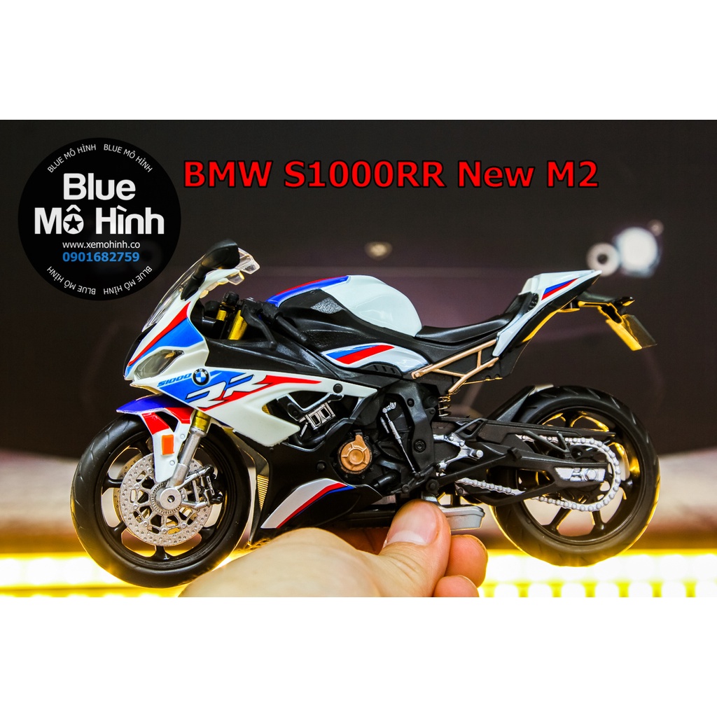 Tổng hợp mô hình xe mô tô Yamaha R1 Honda Suzuki Ducati BMW tỉ lệ 1:12