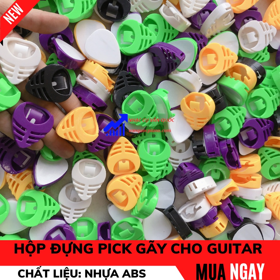 Hộp Đựng Phím Gãy Đàn Guitar, Hộp Đựng Pick Đàn Guitar Dán Trên Thùng Đàn