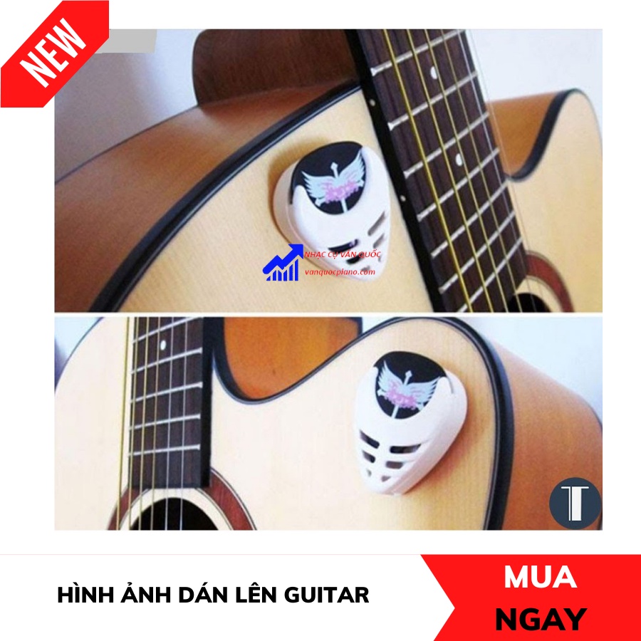 Hộp Đựng Phím Gãy Đàn Guitar, Hộp Đựng Pick Đàn Guitar Dán Trên Thùng Đàn
