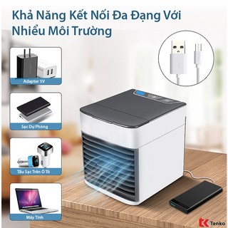 Điều Hòa Mini Hơi Nước Siêu Mát , Quạt Điều Hòa Mini Để Bàn Nhỏ Gọn Tiện Lợi Bảo Hành 12 Tháng ( VUÔNG)