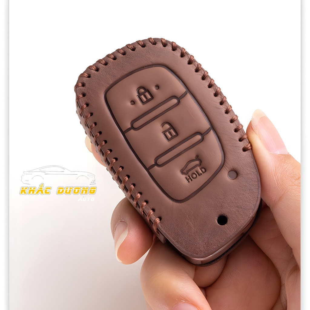Bao da chìa khoá HYUNDAI I10 ELANTRA TUCSON cao cấp sang trọng