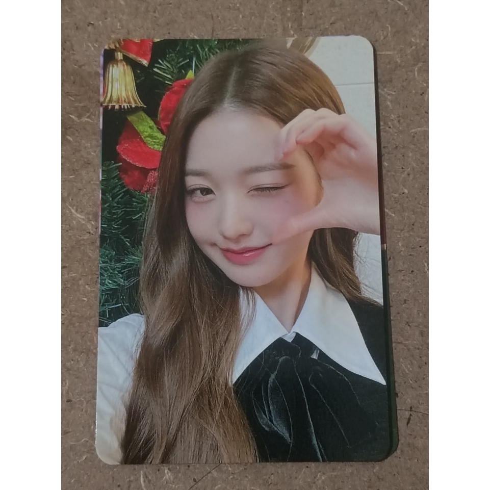 Thẻ ảnh photocard prom Jang Wonyoung IVE Kpop official photocard chính hãng xinh đẹp