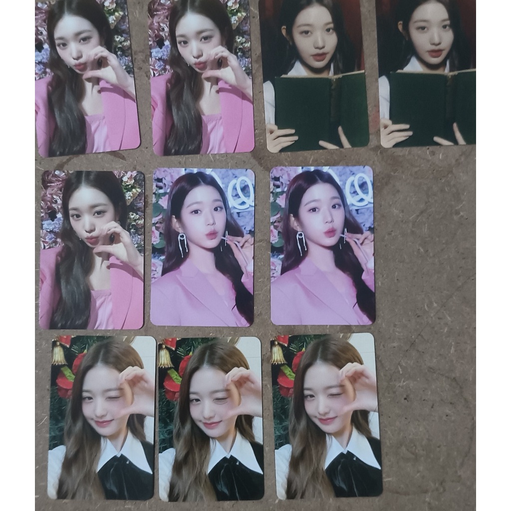 Thẻ ảnh photocard prom Jang Wonyoung IVE Kpop official photocard chính hãng xinh đẹp