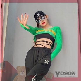 Áo Tập Thể Thao Nữ Áo TankTop Tay Dài Thun Lạnh Cao Cấp Tập Gym Yoga Aerobic Cầu Lông