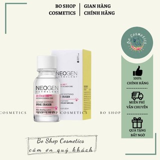 Chấm mụn neogen 2 lớp xẹp mụn sau 4h dermalogy a-clear aid soothing pink eraser 15ml