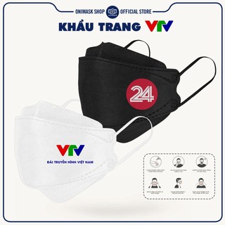 Khẩu trang in logo vtv vtv24