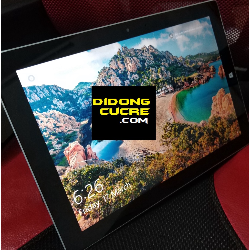 Máy tính bảng Microsoft Surface 3 Tablet, Intel Atom x7 x7-Z8700, 1.6 GHz, 4 GB, 64 GB SSD, Windows 10, Silver, 10.8"