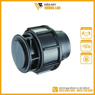 Nút bịt, đầu bịt hdpe phi 40, 50, 63 eu plastic - bảo hành 3 năm
