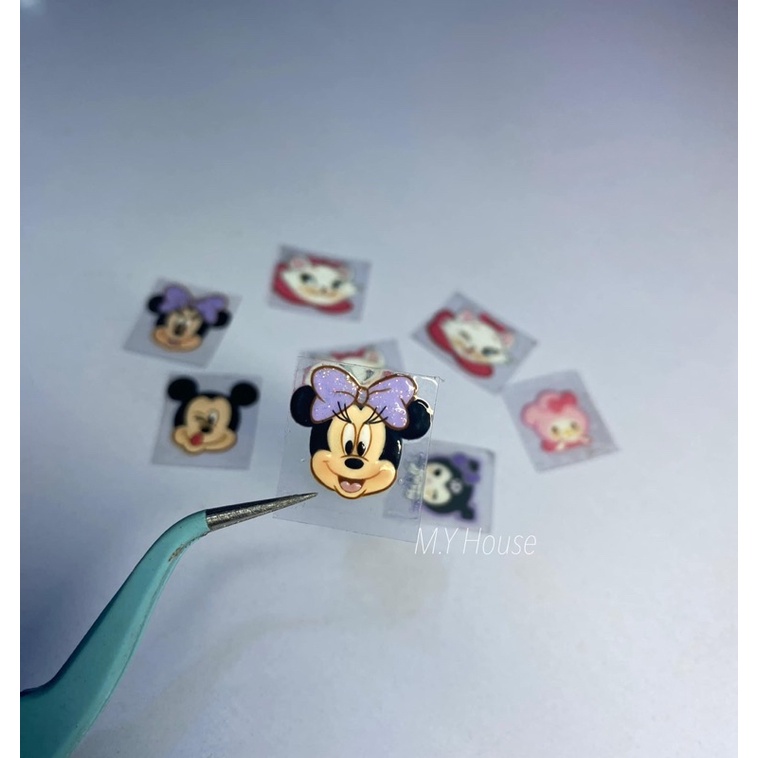 Miếng mica vẽ sticker dán móng tay