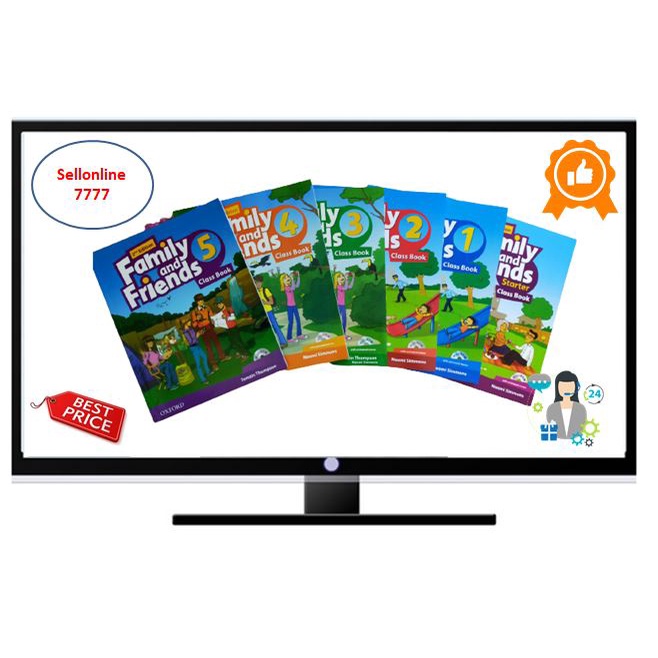 Bản đẹp Family and Friends 2nd từ starter - 6 ( chọn 1 tùy ý từ level starter 2nd - level 6 2nd )