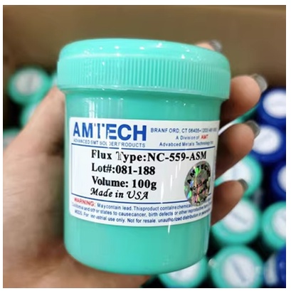Mỡ Hàn AMTECH NC-559 ASM 100g | Vỏ xanh lam