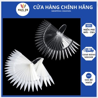 Móng que nhọn sơn mẫu móng