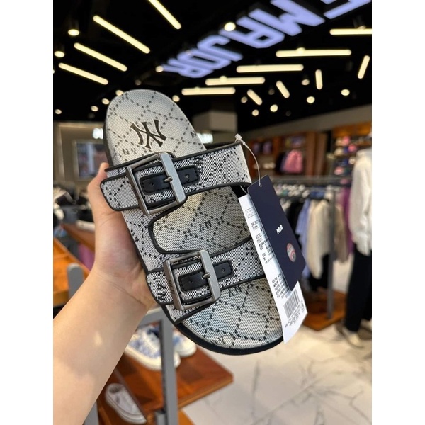 Dép MLB Chunky Sandal Dia Monogram 2023 chính hãng full tag