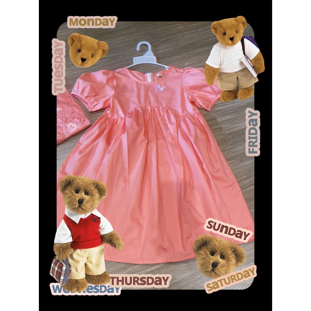 VÁY MINNIE BÉ GÁI HỒNG