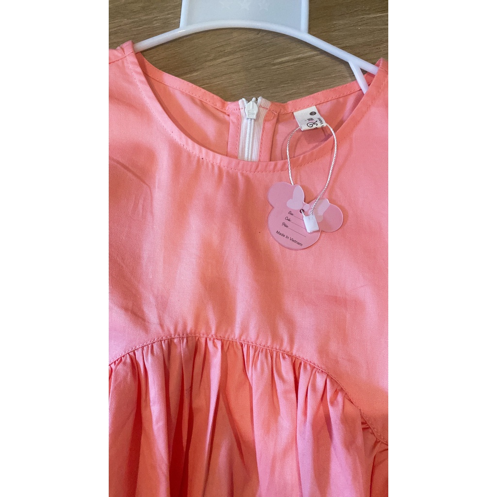 VÁY MINNIE BÉ GÁI HỒNG