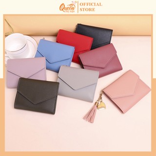 Bóp - Ví Nữ Ngắn Mini Nhỏ Gọn Nhiều Ngăn Đựng Thẻ Đơn Giản