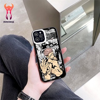 Ốp lưng cạnh vuông Nhựa Dẻo hình ryomen sukuna Cho iPhone 11 / 12 / 13 Promax 6 / 7 / 8 Plus / X / XR / Xs Max - ng948