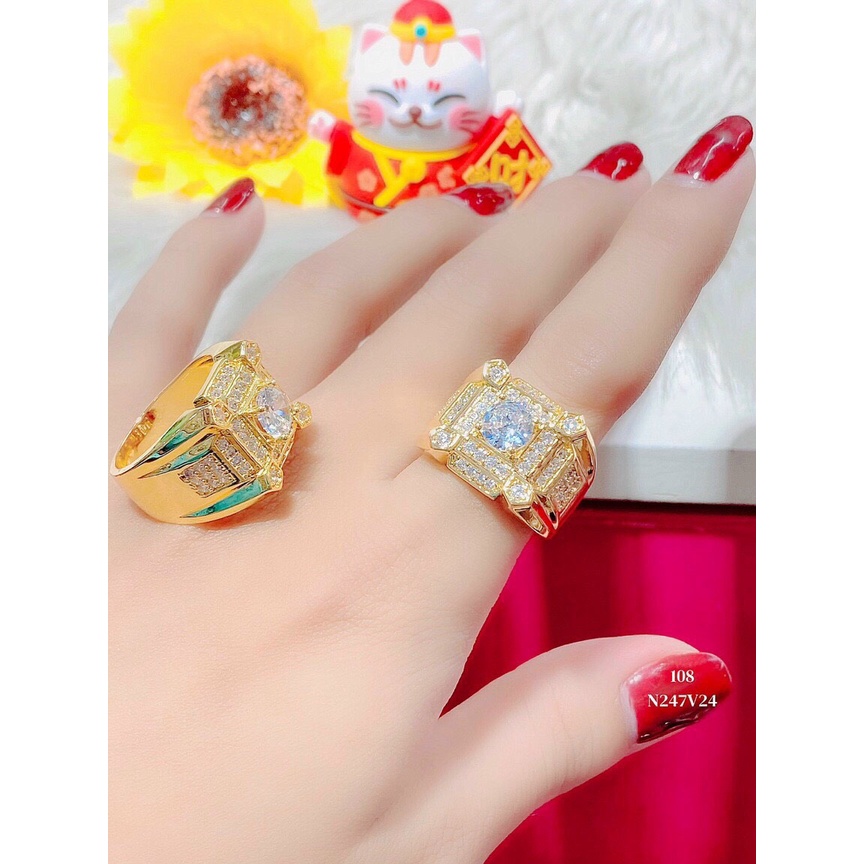 Nhẫn Nam Thời Trang Phong Cách Mạnh Mẽ Cực Chất N157 Namoo Jewelry