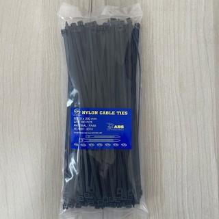 Dây rút nhựa màu đen nhiều kích thước