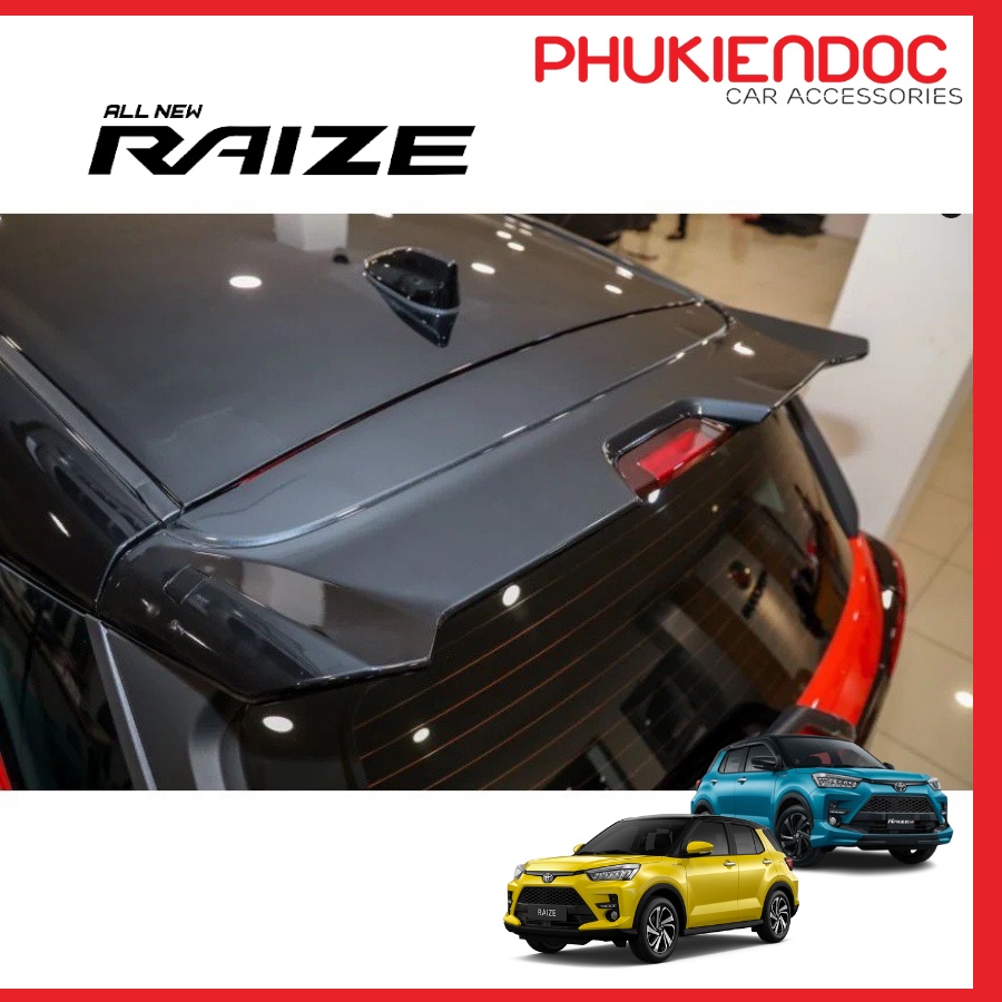 Đuôi gió Toyota Raize 2020 - 2023 mẫu dán