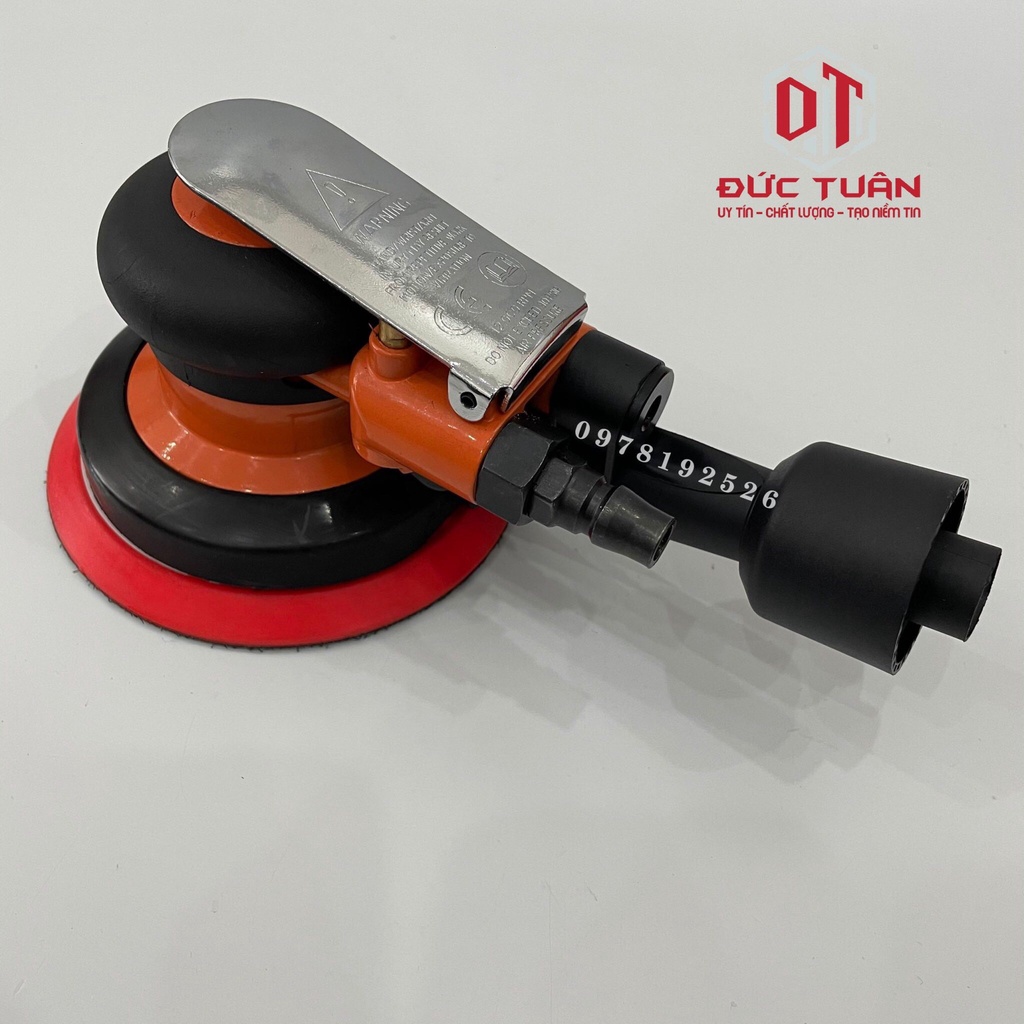 Máy Chà Nhám Dùng Hơi Phi 125 Có Hút TOP