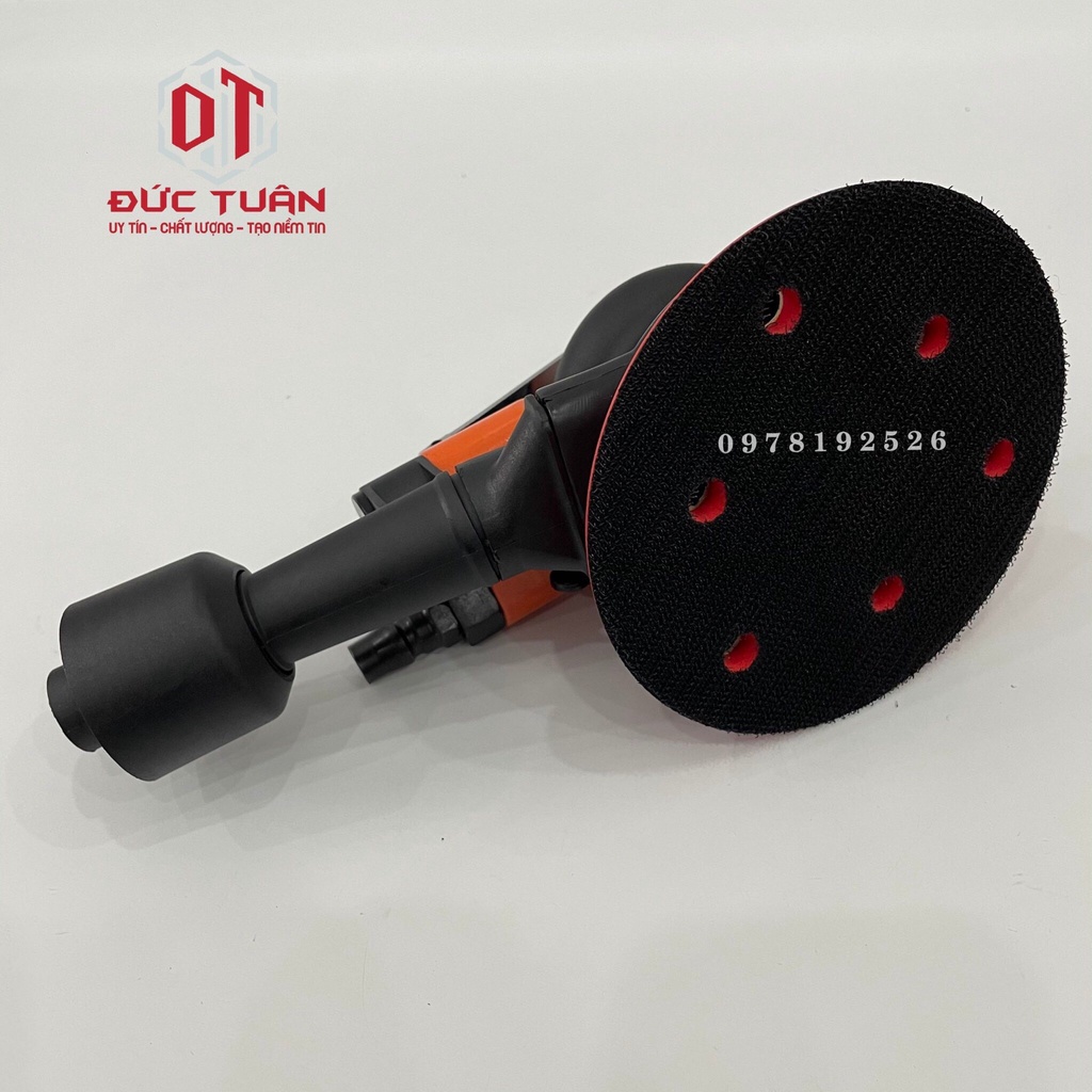 Máy Chà Nhám Dùng Hơi Phi 125 Có Hút TOP