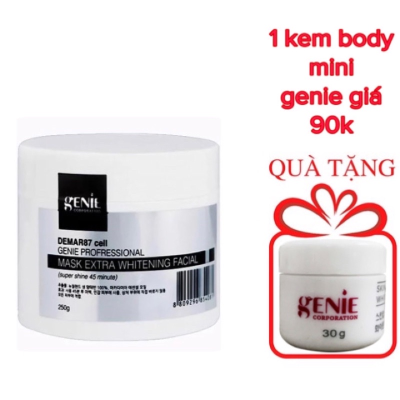Ủ TRẮNG MẶT NHAU THAI CỪU TƯƠI GENIE