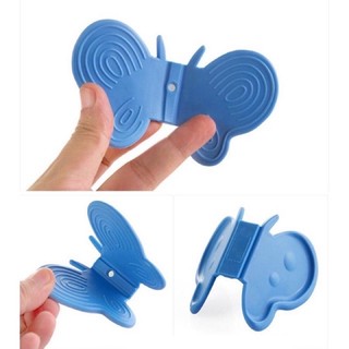Bộ 2 dụng cụ bắt nóng silicon ( hình bướm)