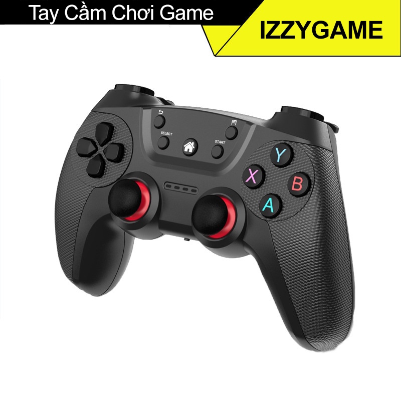 Tay cầm chơi game không dây kết nối PS3 xbox360 TVBox PC điện thoại android, máy chơi game console | IZZYGAME