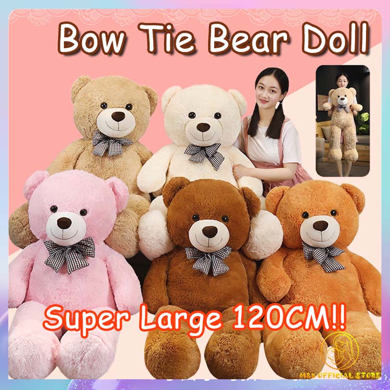 【4 Loại siêu lớn 120CM】 Gấu bông teddy Đồ chơi nhồi bông có thể giặt được Quà tặng con gái