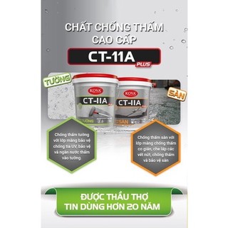 Chống thấm cao cấp kova ct-11a plus sàn -tường loại 1kg
