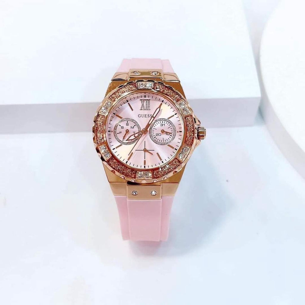 Đồng Hồ Nữ Guess ,Size:37mm,Full Box Phiên Bản Sang Trọng Tựa HBL