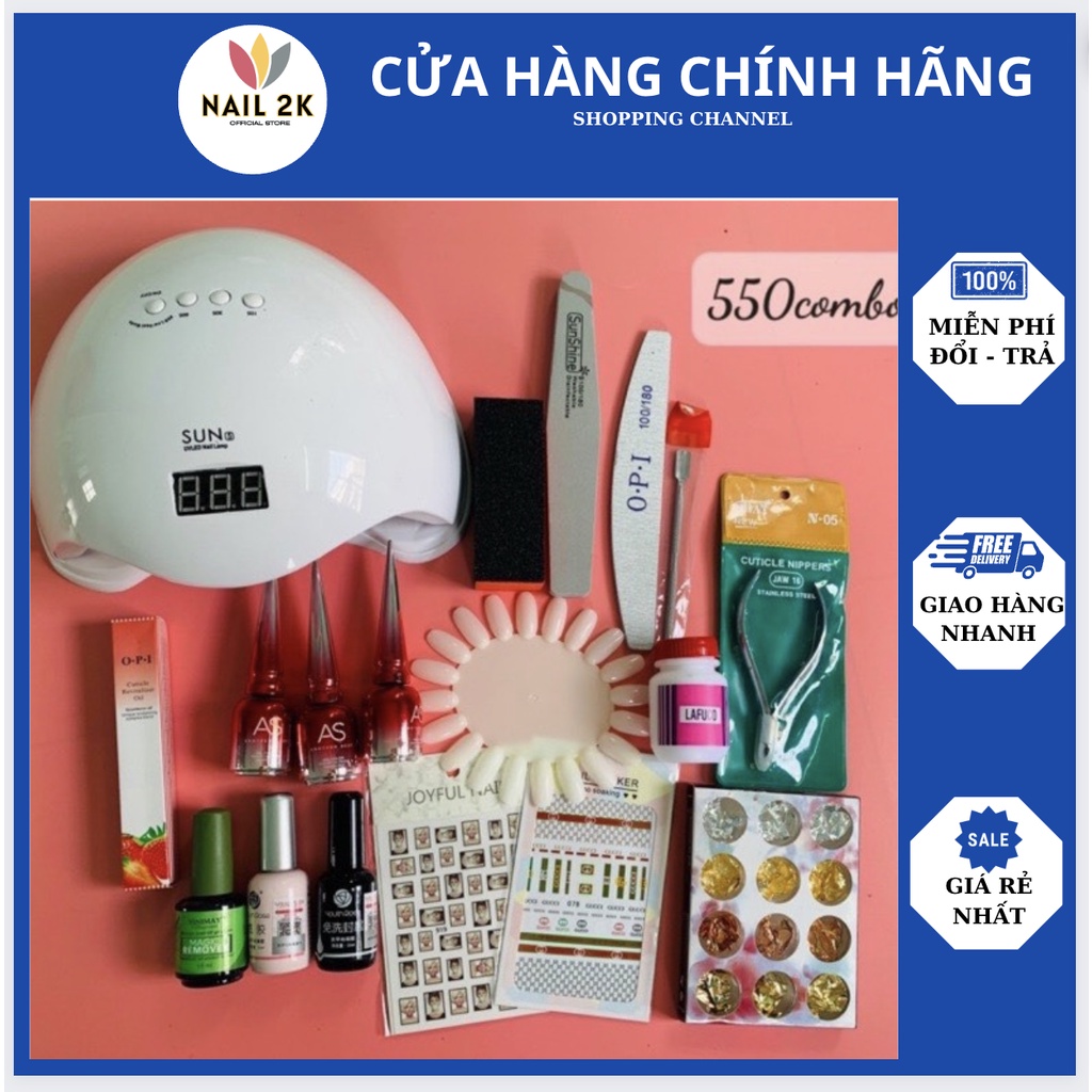 Combo làm móng nail cơ bản giá rẻ