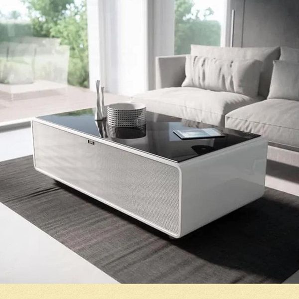 BÀN TRÀ TÍCH HỢP TỦ LẠNH VÀ LOA CASO SOUND&COOL