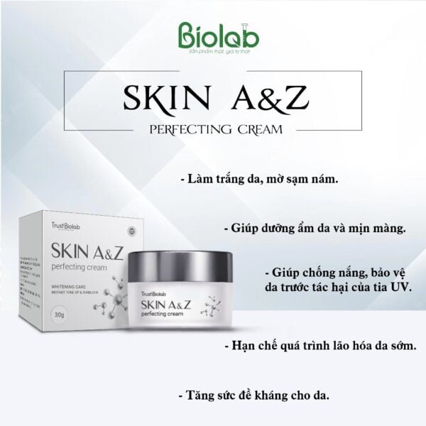 Dưỡng da ban ngày mờ nám chống nắng cấp ẩm Skin az perfecting cream