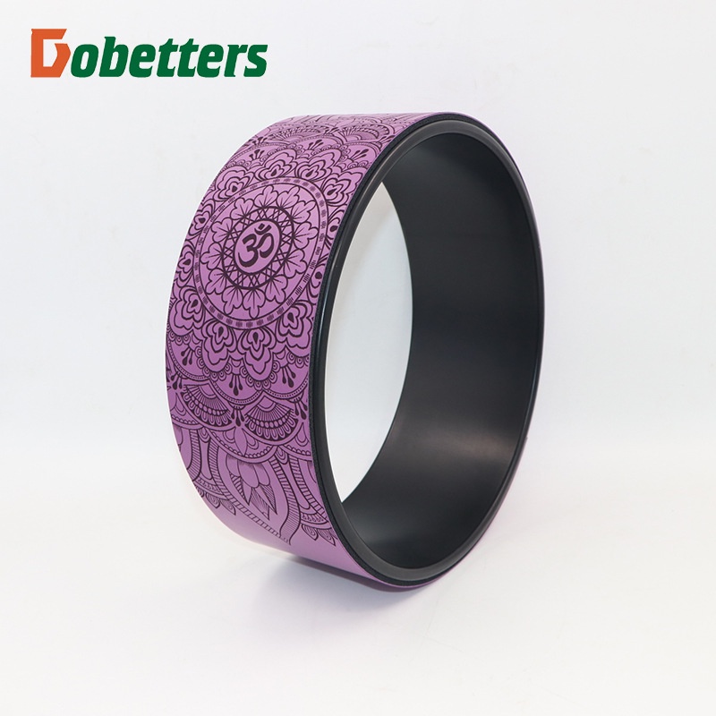 Vòng Tập Yoga  Vano House Bọc Cao Su PU Cao Cấp Chống Trơn Trượt Khung Nhựa ABS In Hoa Văn