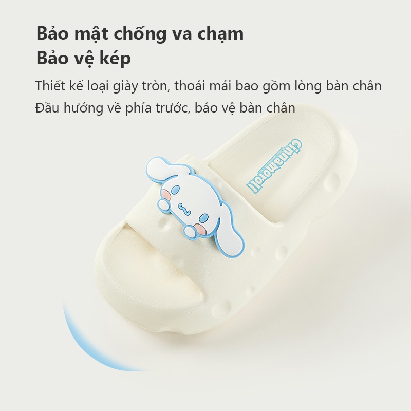 Cheerful Mario Dép Đi Trong Nhà Tắm Chống Trượt Hình Chú Chó Yugui Mario Sanrio Dễ Thương Cho Bé