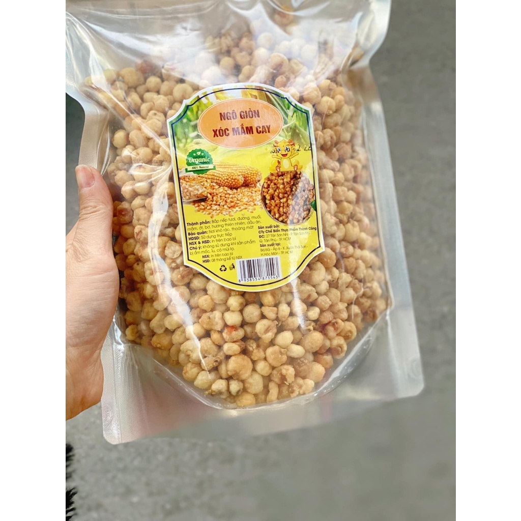 NGÔ GIÒN SÓC MẮM CAY