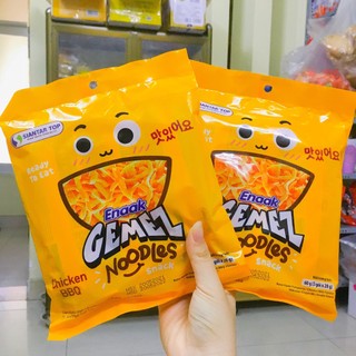 Mì tôm trẻ em snack enaak gemez indonesia chicken bbq - bịch 3 gói 20gr
