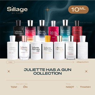 Mẫu thử nước hoa JULIETTE HAS A G U N Magnolia | Not A Perfume | Lipstick | Charming | Oud | Magnolia | Pear | Moscow