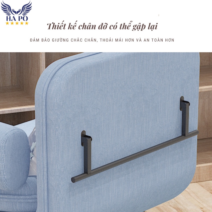Ghế Sofa Giường Gấp Gọn HP67 Và Mở Ra Thành Giường, Sofa Bed Ghế Gập Thành Giường Chịu Tải 160kg | BigBuy360 - bigbuy360.vn